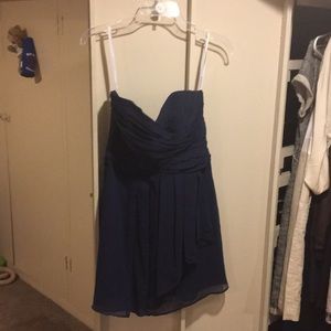 Short strapless dress